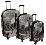 Kemyer, 888 Hard Shell Wheeled Spinner 3-Pc Set Central Park, 29-inch/25-inch/20-inch Luggage Set