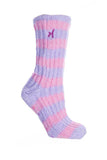 Lavender Infused Slouchy Chenille Fluffy Socks