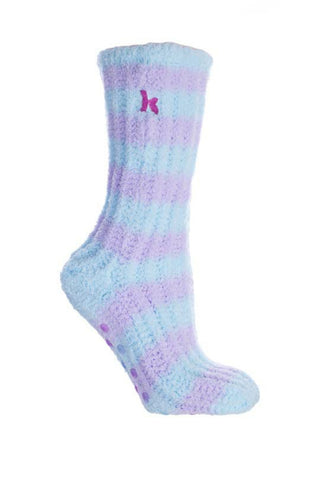 Lavender Infused Slouchy Chenille Fluffy Socks