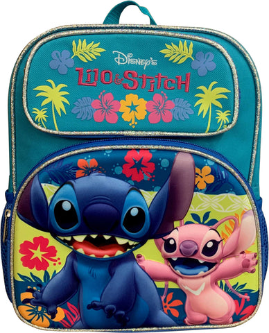 Lilo And Stitch Girl's 3D 12" Medium School Bag Backpack