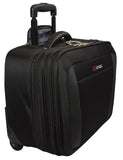 Exel Heritage Checkpoint Friendly Rolling 17" Laptop Bag-Wheeled Briefcase