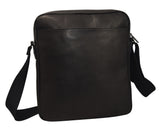 Kenneth Cole The "Any Other Day" Colombian Leather Top Zipper Messenger Day Bag Table Case