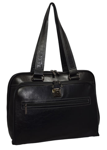Kenneth Cole Reaction Women's Business Tote Dome With Padded Compartment For Laptops Up To 15.4"