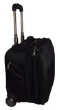 Kenneth Cole Reaction "Protect 17" Triple Gusset Laptop Bag-Wheeled Overnighter Briefcase