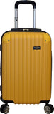 Kemyer 700 Lightweight 2-PC Expandable Hardside Spinner Medium And Carry-On Luggage Set (Yellow)