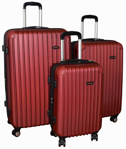 Kemyer Series 700 Hardside Luggage Spinner Wheeled Suitcase 29, 25 & 20 inch, 3 pc set
