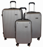 Kemyer Series 700 Hardside Luggage Spinner Wheeled Suitcase 29, 25 & 20 inch, 3 pc set