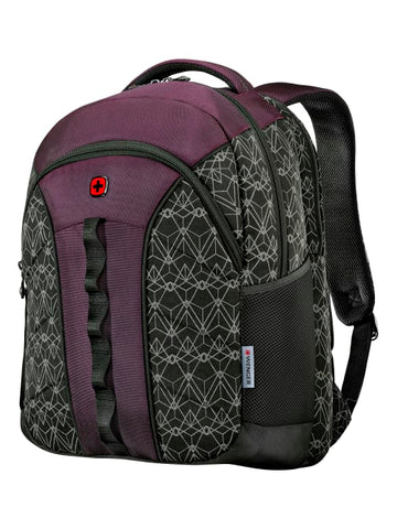 Wenger® Sun Backpack With 16" Laptop Pocket, Fig Reflective