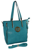 DS Fashion Collection, PU Leather Women's Elegant Tote 8100