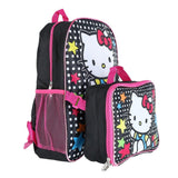 Hello Kitty 16" Backpack With Detachable Matching Lunch Box