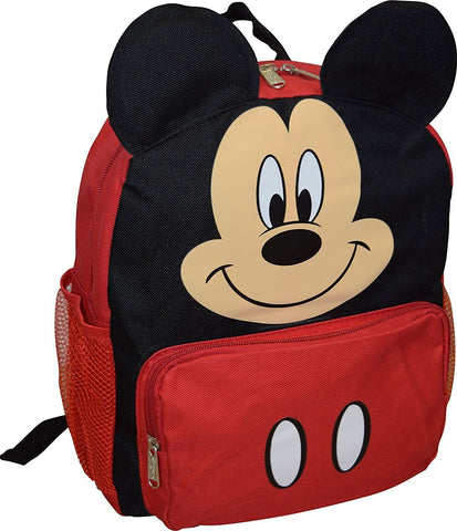 Disney Mickey Mouse Big Face Little Boy 10" Backpack