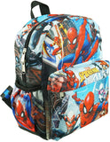 Spider-Man Deluxe Allover Print 12" Toddler Backpack - A17729