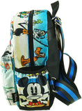 Mickey and Friends Deluxe Allover Print 12" Toddler Backpack - A20267