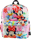 Minnie and Friends Deluxe Allover Print 12" Toddler Backpack - A20268