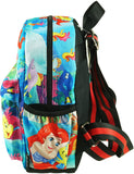 Disney Princess - Ariel Alloverver Print 12" Toddler Backpack - A20272