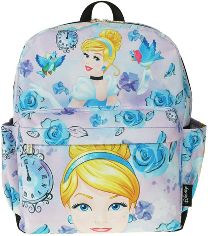 Cinderella 12" Deluxe Allover Print Toddler Backpack - A21329