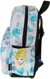 Cinderella 12" Deluxe Allover Print Toddler Backpack - A21329