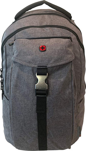 Wenger Chasma Backpack With 16" Laptop Pocket And Tablet Pocket Grey Heather