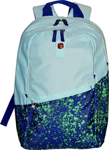 Wenger Criso Backpack With 16" Laptop Pocket, Pale Aqua/Green