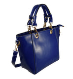 DS, Women's PU Leather Small Tote Handbag
