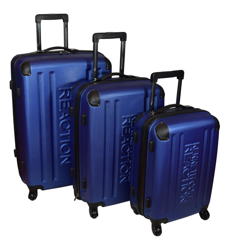 Kenneth Cole Reaction "The 4 Wheelin' Collection" Luggage Spinner Wheeled Suitcase, 3 Pc Set