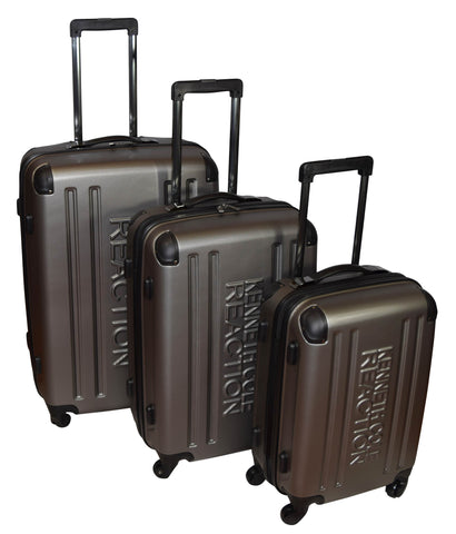 Kenneth Cole Reaction "The 4 Wheelin' Collection" Luggage Spinner Wheeled Suitcase, 3 Pc Set