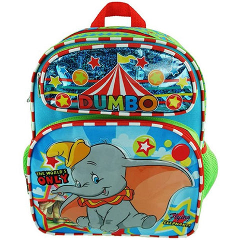 Dumbo 12" Toddler Size Backpack - Flying Elephant - A19566