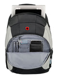 Wenger Mercury Backpack With 16" Laptop Pocket, Black-Gray